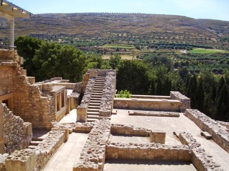 knossos stairway
