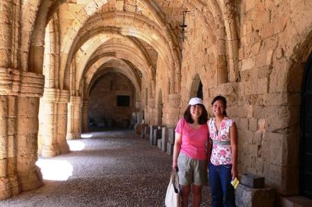 mom and me at the museum of the knights