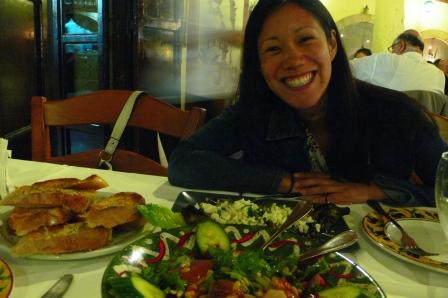 steph at the fish tavern